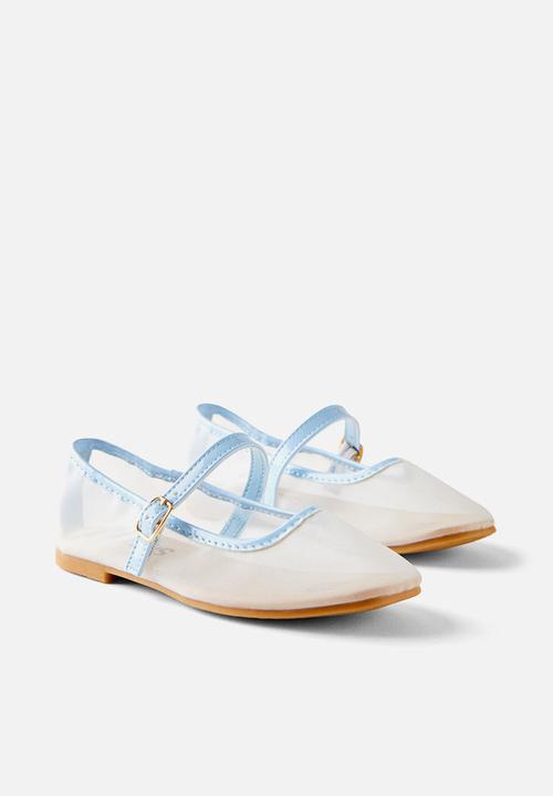 Cotton On - Olivia Ballet Flat - Dawn Blue/Mesh