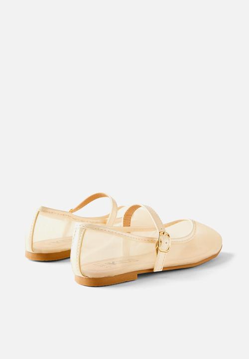 Cotton On - Olivia Ballet Flat - Pale Sand/Mesh