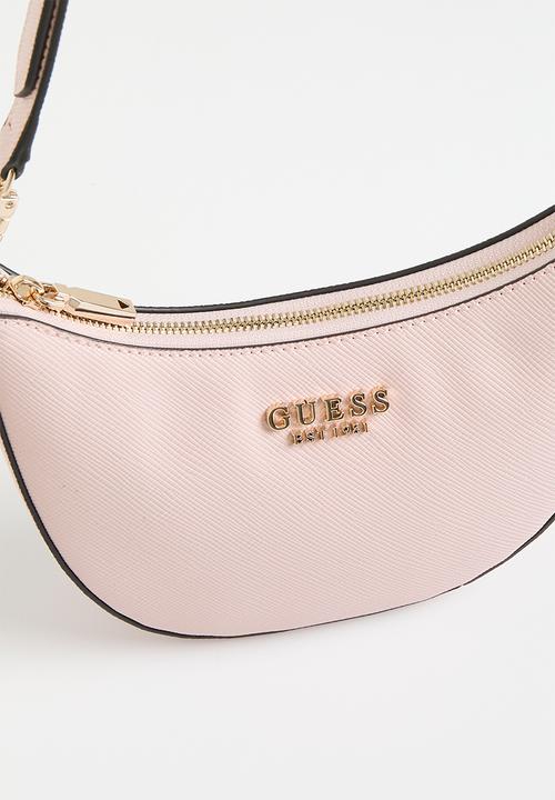 GUESS - Fedana mini top zip shoulder bag - light rose