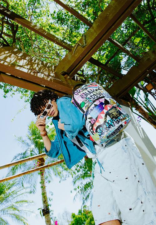 Sprayground - Sharks in Paris the rizz backpack bag-multi