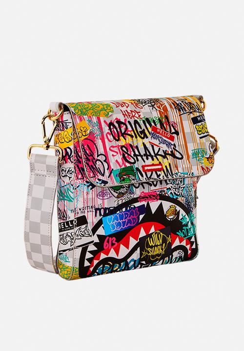Sprayground - Sharks In Paris The Rizz (Cream) Messanger bag-multi