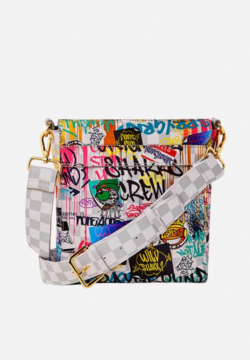 Sprayground - Sharks In Paris The Rizz (Cream) Messanger bag-multi