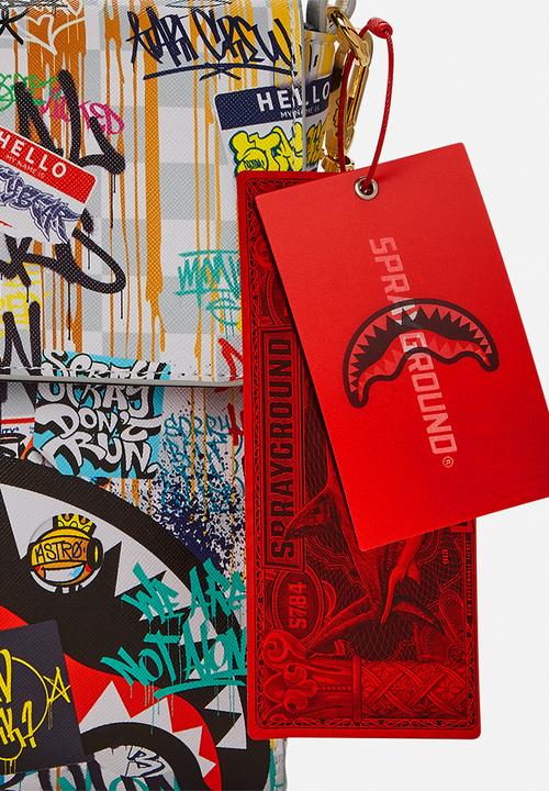 Sprayground - Sharks In Paris The Rizz (Cream) Messanger bag-multi