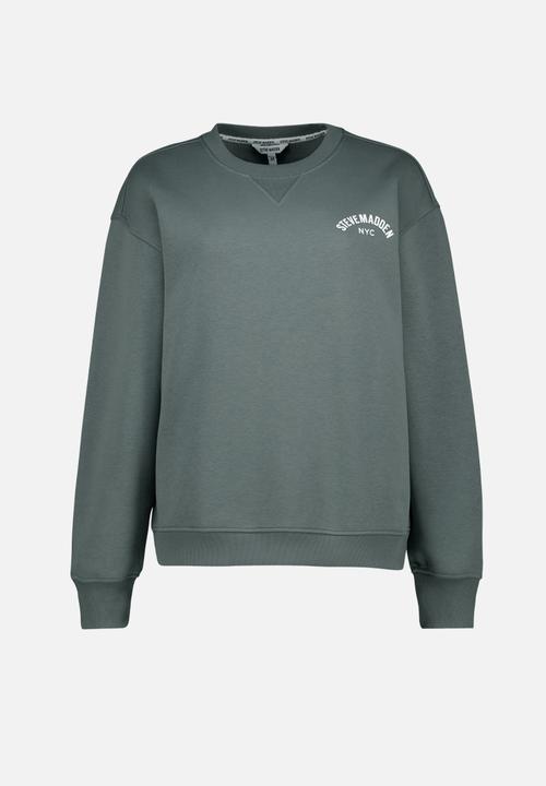 Steve Madden - Amelia oversized crew neck - sage green