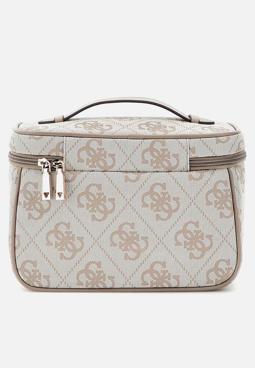 GUESS - Berta toiletry train case - rose water
