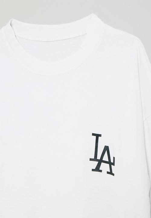 Pop Candy - Long sleeve crew neck tee - white