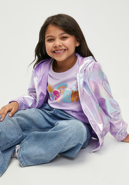 Pop Candy - Mettalic windbreaker - lilac