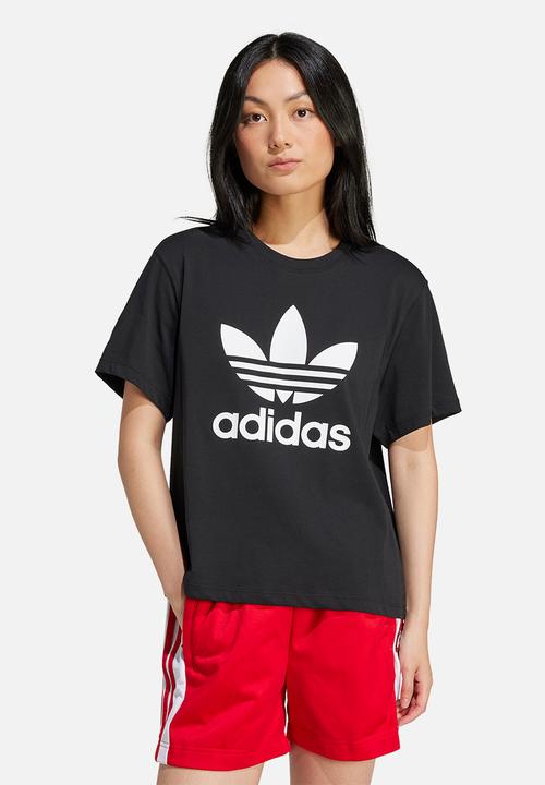 adidas Originals - Trefoil Boxy Tee - Black