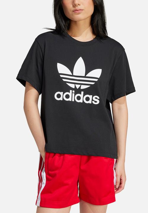 adidas Originals - Trefoil Boxy Tee - Black