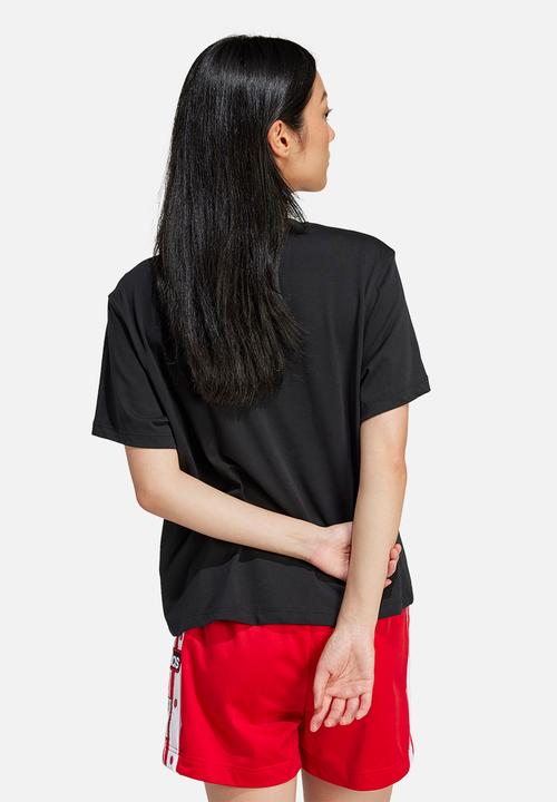 adidas Originals - Trefoil Boxy Tee - Black