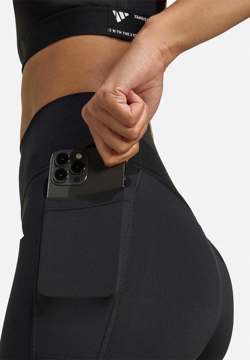 adidas Performance - Opt Ess No Seam - Black