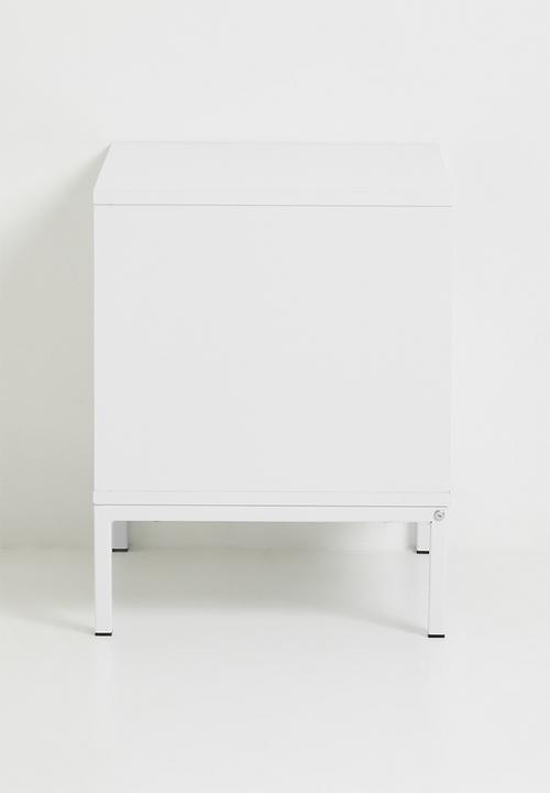 Sixth Floor - Sigil nightstand - white