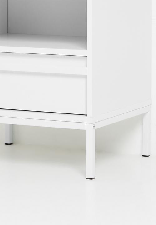 Sixth Floor - Sigil nightstand - white