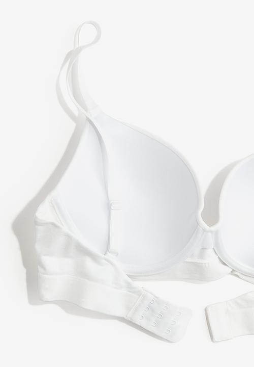 H&M - Seamless push-up-bra - white