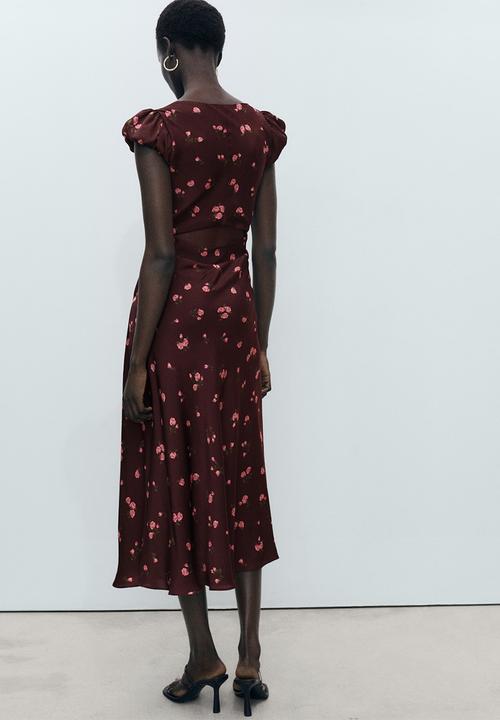 MANGO - Dress Cupid - Brown