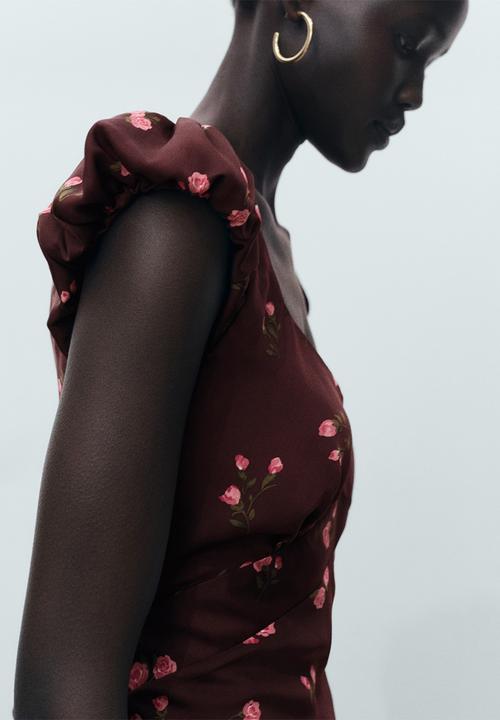 MANGO - Dress Cupid - Brown