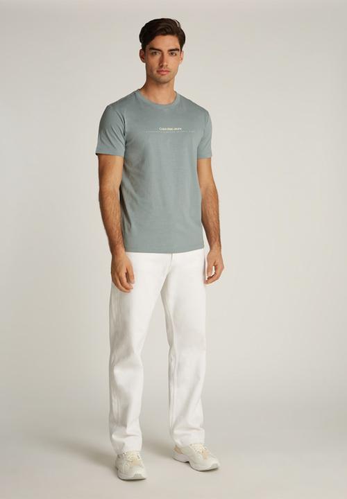 Calvin Klein - MINIMAL LOGO TEE - LEAD