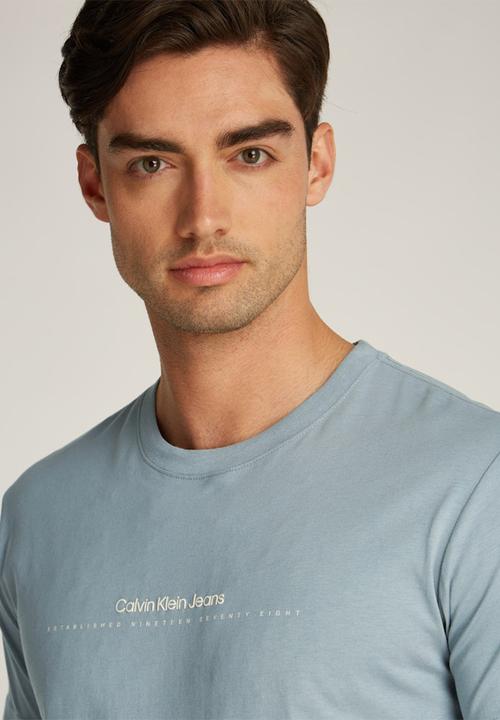 Calvin Klein - MINIMAL LOGO TEE - LEAD
