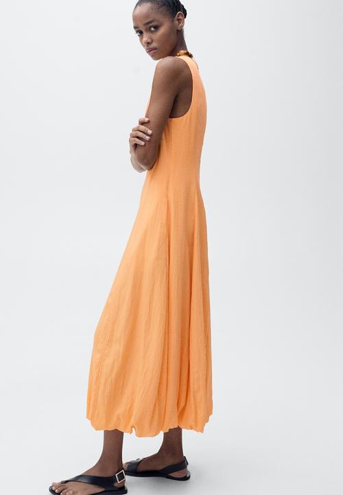 MANGO - Dress Pumpkin - Orange