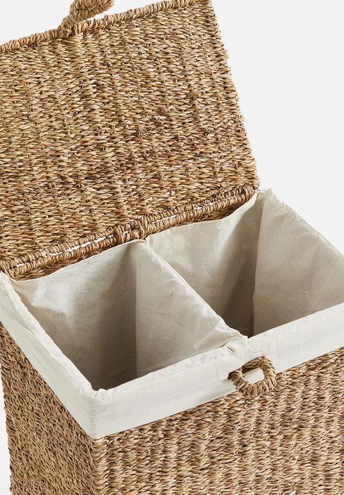 H&M - Seagrass laundry basket - brown