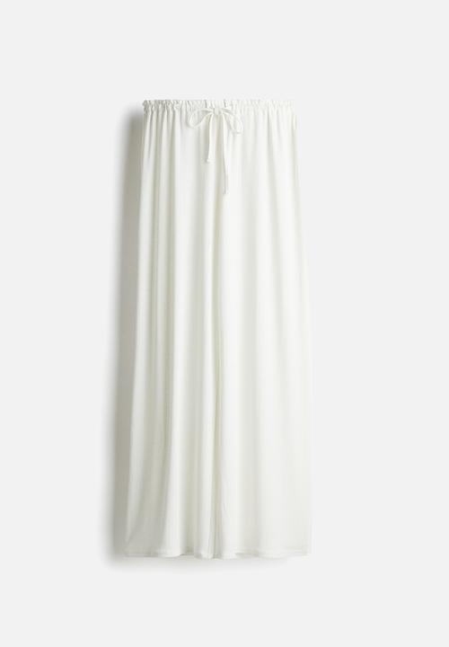 H&M - Pointelle pyjama bottoms - white