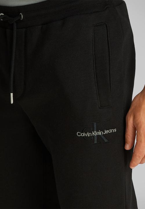 Calvin Klein - MONOLOGO HWK PANT - Ck Black