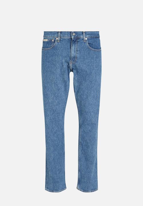 Calvin Klein - SLIM STRAIGHT - DENIM MEDIUM