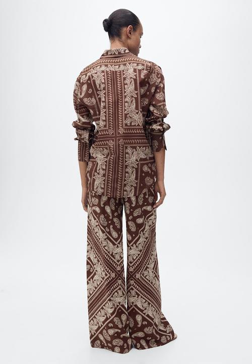 MANGO - Shirt Julia - Brown