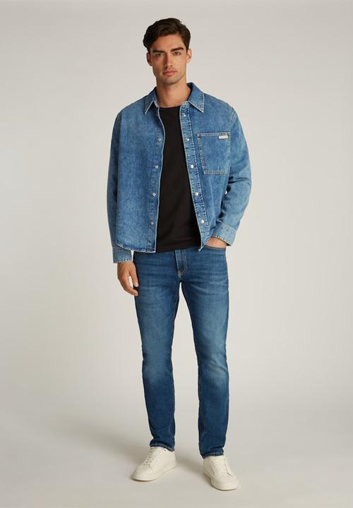 Calvin Klein - Regular Denim Shirt - Denim Light