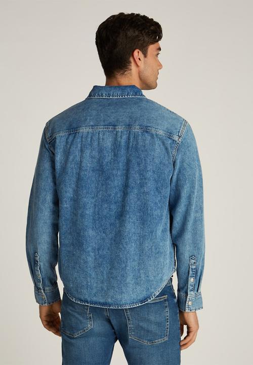 Calvin Klein - Regular Denim Shirt - Denim Light