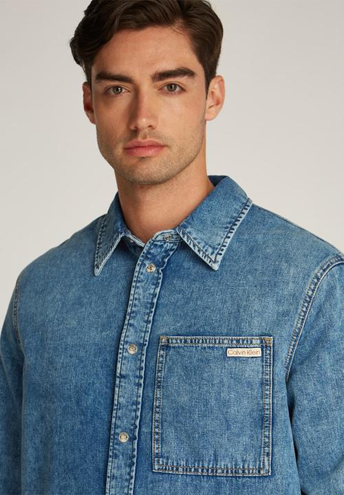 Calvin Klein - Regular Denim Shirt - Denim Light