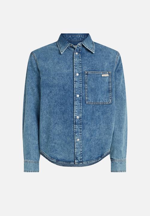 Calvin Klein - Regular Denim Shirt - Denim Light