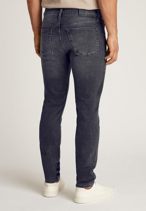 Calvin Klein - SLIM TAPER - DENIM BLACK