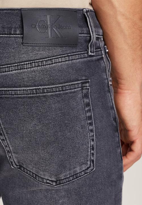 Calvin Klein - SLIM TAPER - DENIM BLACK