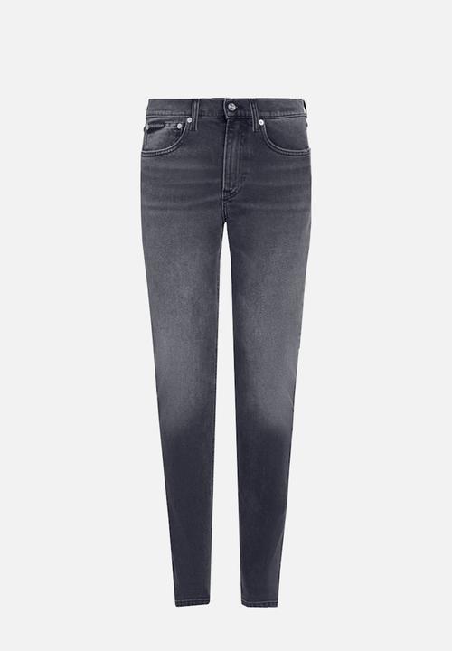 Calvin Klein - SLIM TAPER - DENIM BLACK