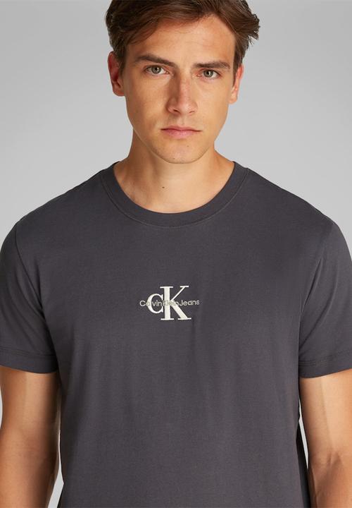 Calvin Klein - MONOLOGO TEE - EBONY