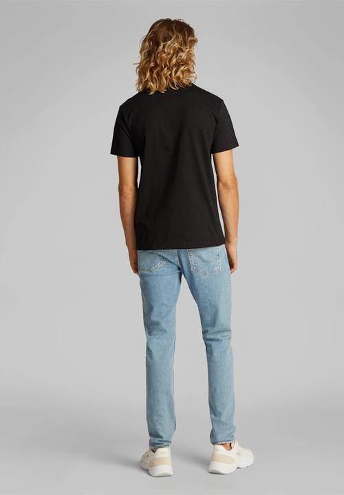 Calvin Klein - SOFT BOX MONOGRAM TEE - Ck Black