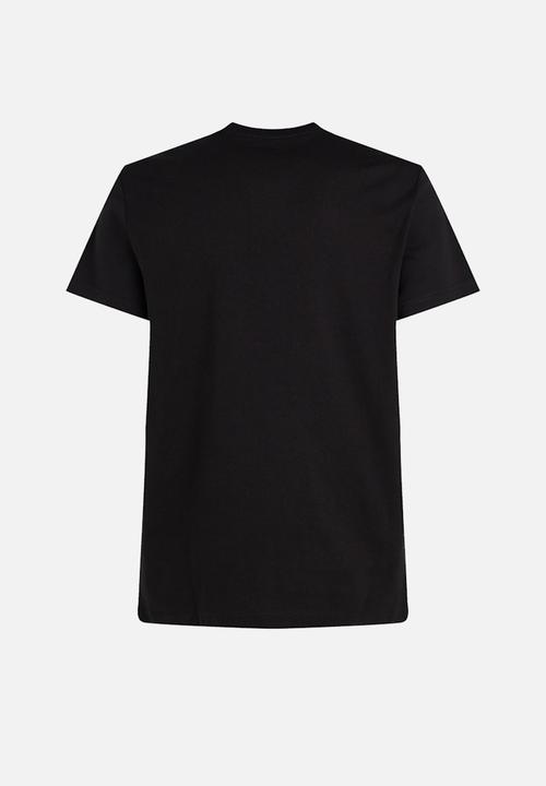 Calvin Klein - SOFT BOX MONOGRAM TEE - Ck Black