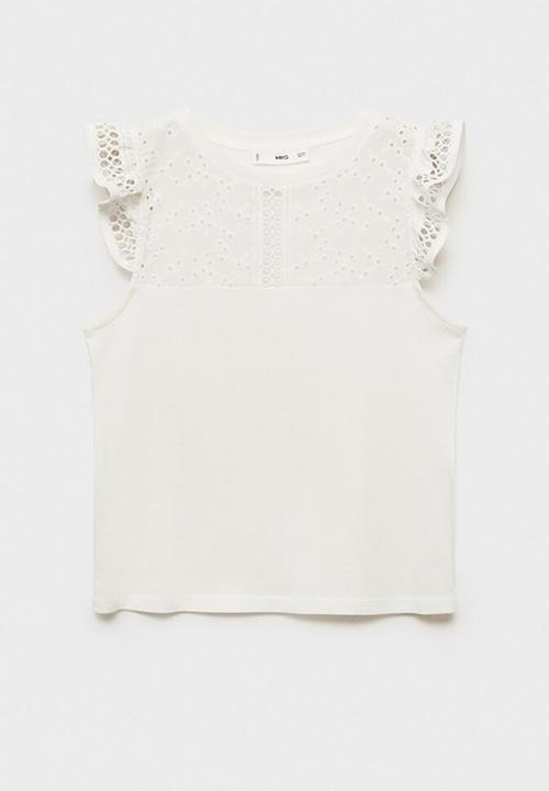 MANGO - Top Muni - White