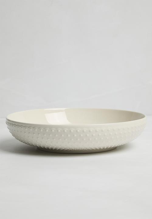 Sixth Floor - Dori pasta bowl set of 4 - White