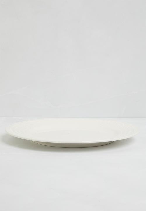 Sixth Floor - Dori dinner plate set of 4 - White