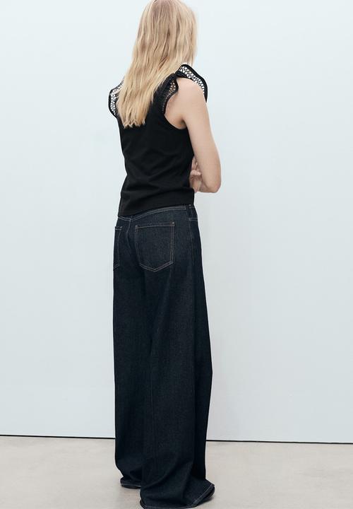 MANGO - Top Muni - Black