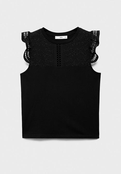MANGO - Top Muni - Black