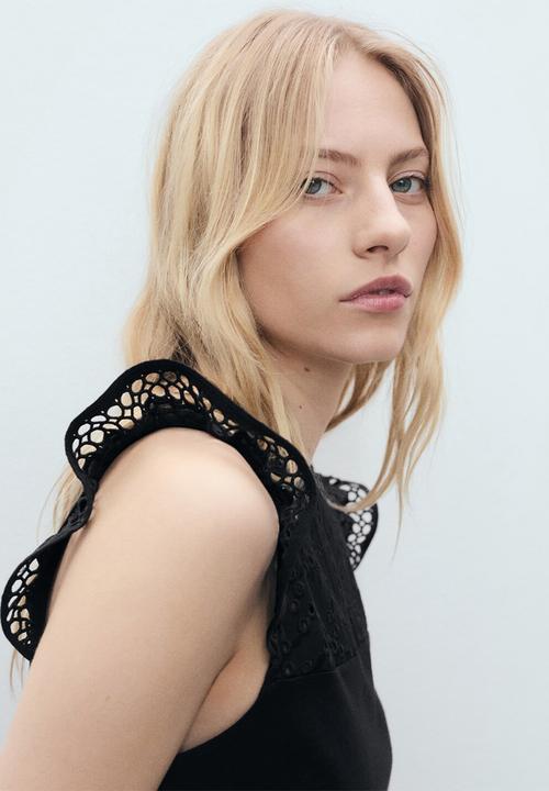 MANGO - Top Muni - Black