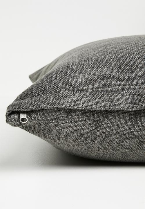 Sixth Floor - Cullinan cushion cover - Charcoal
