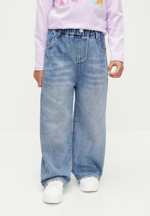 Pop Candy - Wide leg jeans -blue