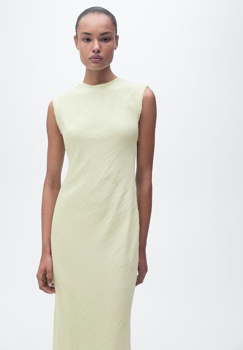 MANGO - Dress Agua - Turquoise & Aqua