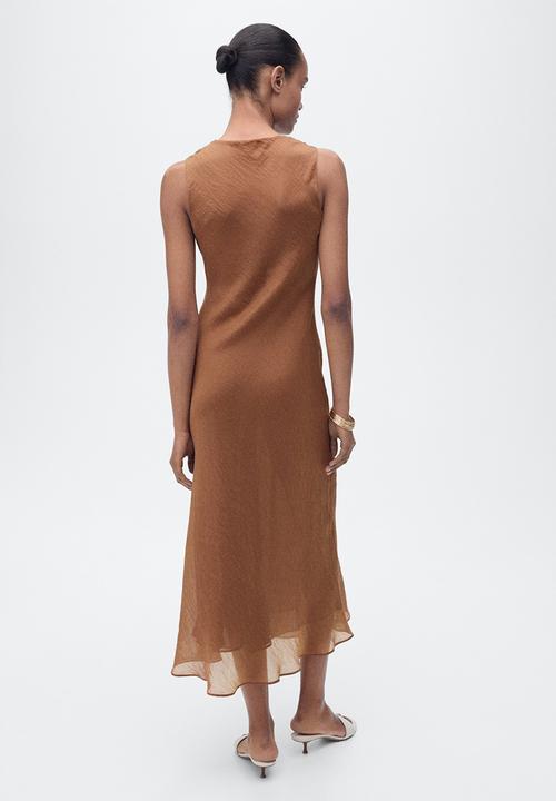 MANGO - Dress Cleo - Brown