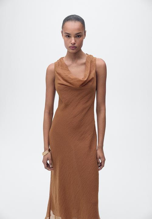 MANGO - Dress Cleo - Brown