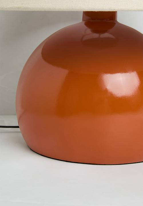 Sixth Floor - Virgo table lamp - Rust